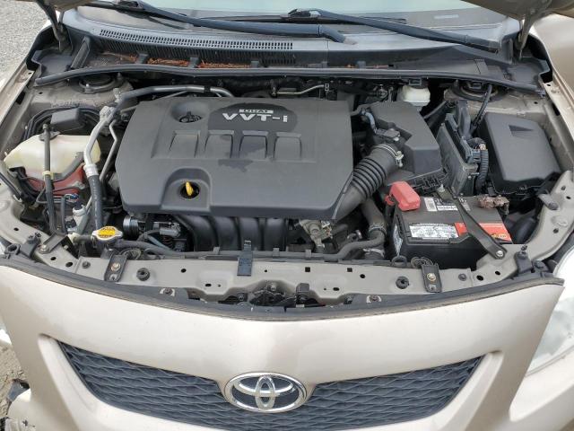 1NXBU40EX9Z163045 - 2009 TOYOTA COROLLA BASE TAN photo 11