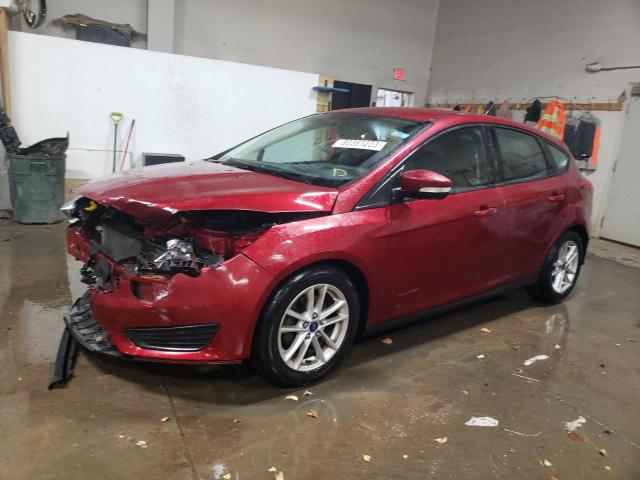 1FADP3K22GL243725 - 2016 FORD FOCUS SE RED photo 1