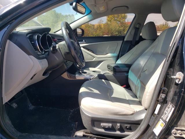 5XXGN4A72DG241775 - 2013 KIA OPTIMA EX BLACK photo 7