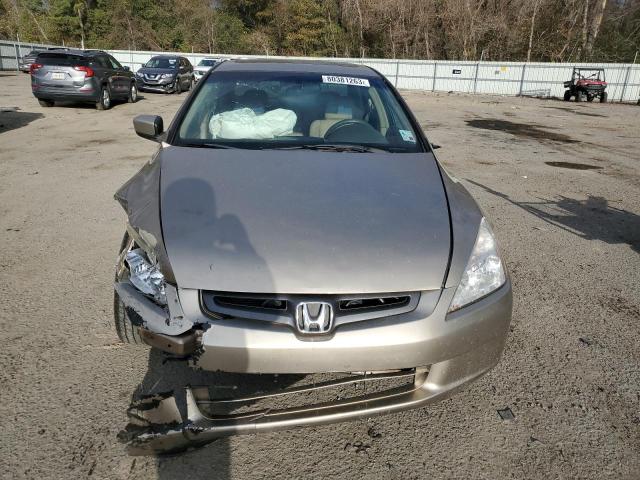 1HGCM665X3A071455 - 2003 HONDA ACCORD EX BEIGE photo 5