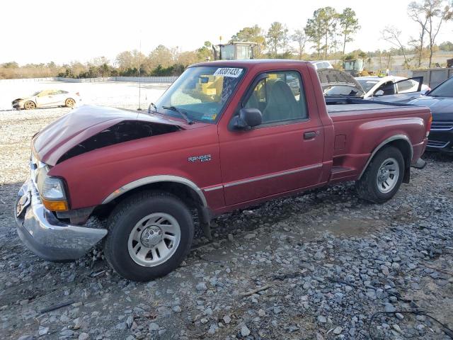 1FTYR10X1XPB03795 - 1999 FORD RANGER RED photo 1