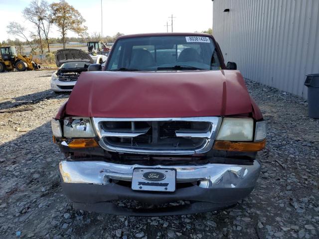 1FTYR10X1XPB03795 - 1999 FORD RANGER RED photo 5