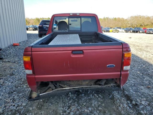 1FTYR10X1XPB03795 - 1999 FORD RANGER RED photo 6