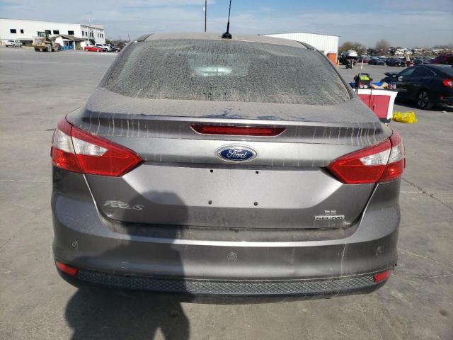 1FADP3F2XEL189646 - 2014 FORD FOCUS SE GRAY photo 6