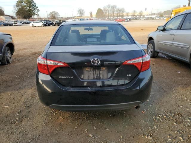 5YFBURHE0GP446313 - 2016 TOYOTA COROLLA L BLACK photo 6