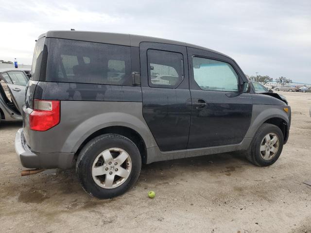 5J6YH18574L003400 - 2004 HONDA ELEMENT EX BLACK photo 3