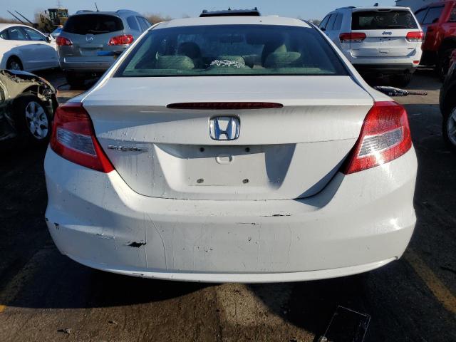 2HGFG3B80CH529668 - 2012 HONDA CIVIC EX WHITE photo 6