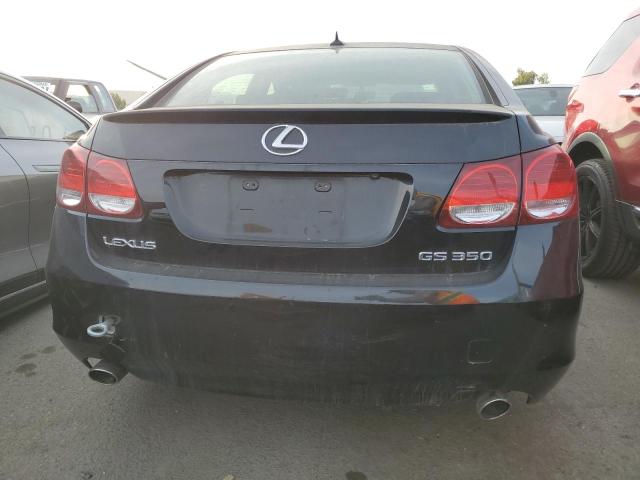 JTHBE96S390044609 - 2009 LEXUS GS 350 BLACK photo 6