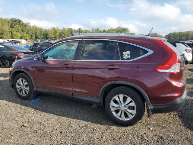 5J6RM4H75DL048435 - 2013 HONDA CR-V EXL 勃艮第红 照片 2