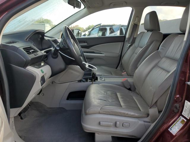 5J6RM4H75DL048435 - 2013 HONDA CR-V EXL 勃艮第红 照片 7