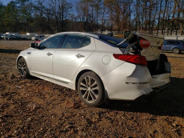 5XXGR4A67FG389015 - 2015 KIA OPTIMA SX WHITE photo 2