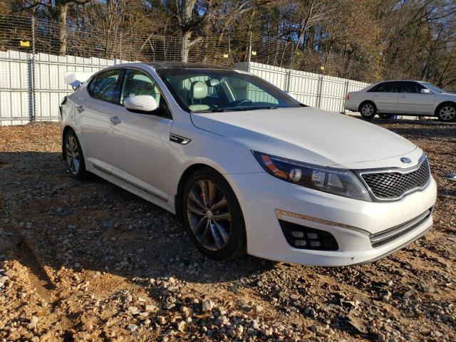 5XXGR4A67FG389015 - 2015 KIA OPTIMA SX WHITE photo 4