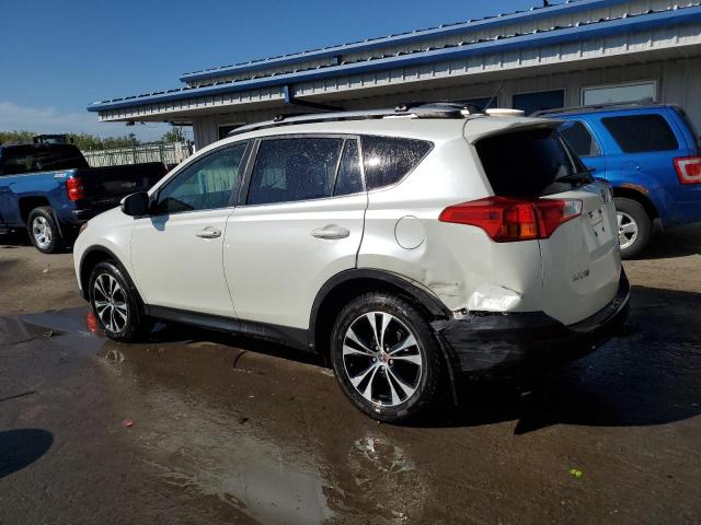 JTMDFREV5FD157999 - 2015 TOYOTA RAV4 LIMITED WHITE photo 2