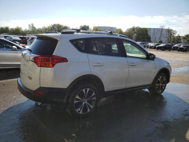 JTMDFREV5FD157999 - 2015 TOYOTA RAV4 LIMITED WHITE photo 3