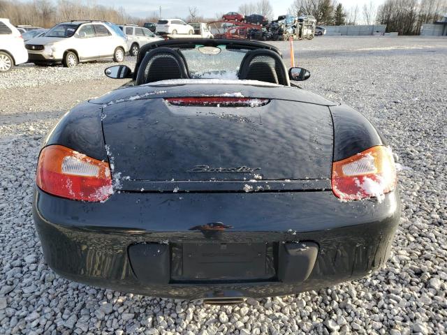 WP0CA2985XU632896 - 1999 PORSCHE BOXSTER BLACK photo 6