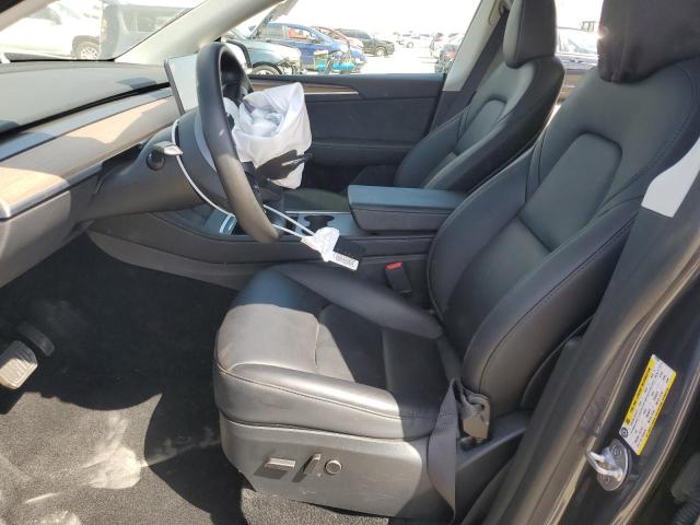 7SAYGAEE8PF972307 - 2023 TESLA MODEL Y 灰色 照片 7