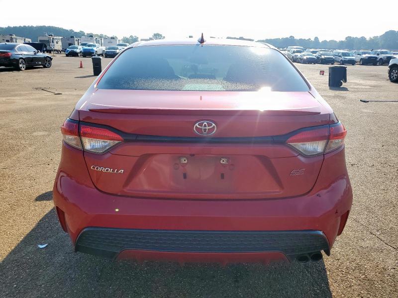 5YFS4MCE8MP097925 - 2021 TOYOTA COROLLA SE Rouge photo 6