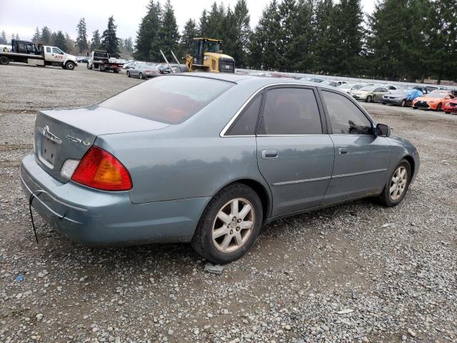 4T1BF28B8YU085968 - 2000 TOYOTA AVALON XL BLUE photo 3