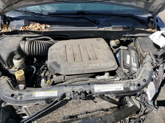 2C4RC1BG9CR117942 - 2012 CHRYSLER TOWN & COU TOURING SILVER photo 12