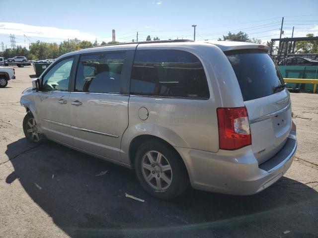 2C4RC1BG9CR117942 - 2012 CHRYSLER TOWN & COU TOURING SILVER photo 2