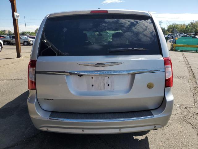 2C4RC1BG9CR117942 - 2012 CHRYSLER TOWN & COU TOURING SILVER photo 6