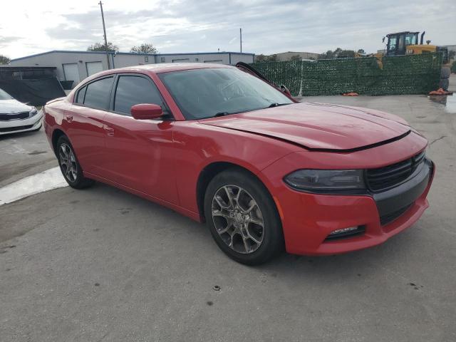 2C3CDXJG5FH908149 - 2015 DODGE CHARGER SXT RED photo 4