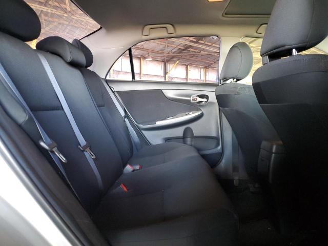 2T1BU4EEXBC700139 - 2011 TOYOTA COROLLA BASE SILVER photo 10