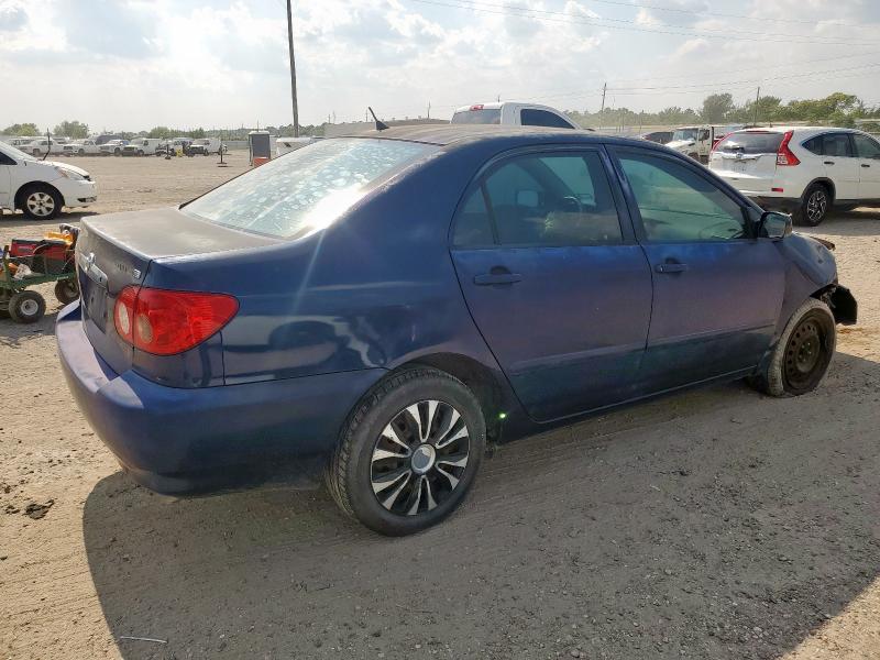 1NXBR32E37Z806129 - 2007 TOYOTA COROLLA CE BLUE photo 3