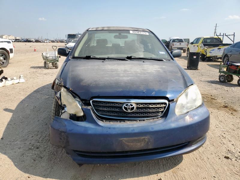1NXBR32E37Z806129 - 2007 TOYOTA COROLLA CE BLUE photo 5