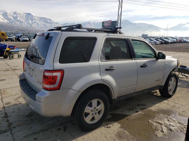 1FMCU93158KB68416 - 2008 FORD ESCAPE XLT SILVER photo 3