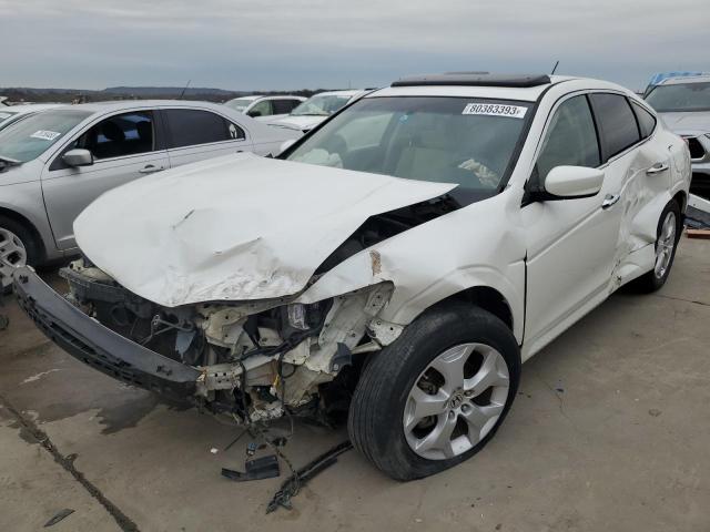 5J6TF1H51CL003407 - 2012 HONDA CROSSTOUR EXL WHITE photo 1