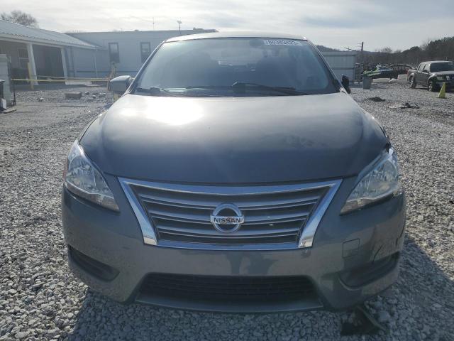 3N1AB7AP8FL644251 - 2015 NISSAN SENTRA S GRAY photo 5