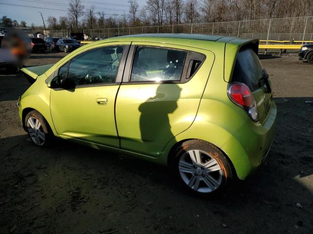 KL8CD6S96EC429948 - 2014 CHEVROLET SPARK 1LT GREEN photo 2