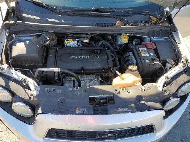 1G1JC5SH4E4236977 - 2014 CHEVROLET SONIC LT BLUE photo 11