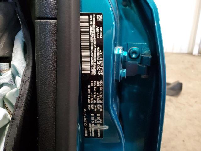 ZACNJDC17NPN45495 - 2022 JEEP RENEGADE TRAILHAWK TEAL photo 13