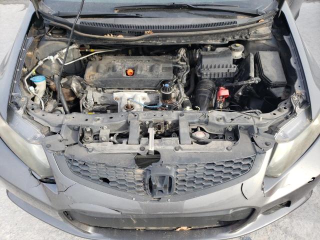 2HGFG3B89CH527725 - 2012 HONDA CIVIC EX GRAY photo 11