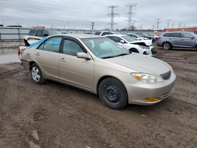 4T1BE32K62U073648 - 2002 TOYOTA CAMRY LE TAN photo 4