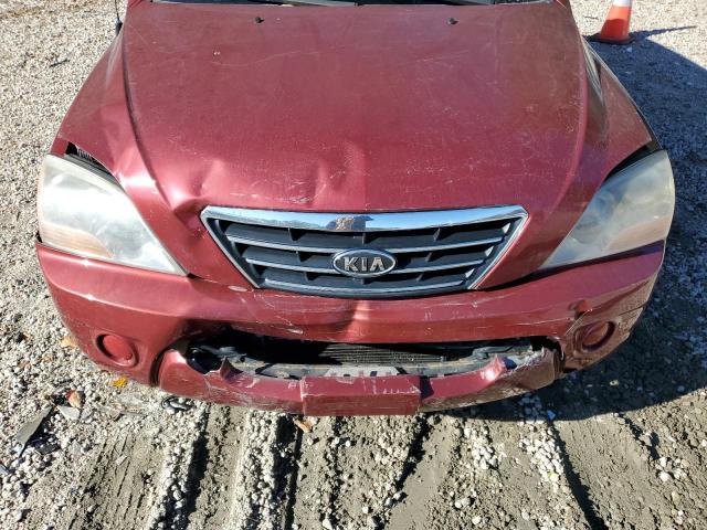 KNDJD736075752456 - 2007 KIA SORENTO EX BURGUNDY photo 11