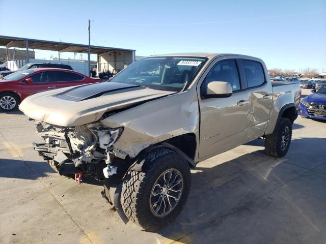 1GCGTEEN2N1324611 - 2022 CHEVROLET COLORADO ZR2 BEIGE photo 1