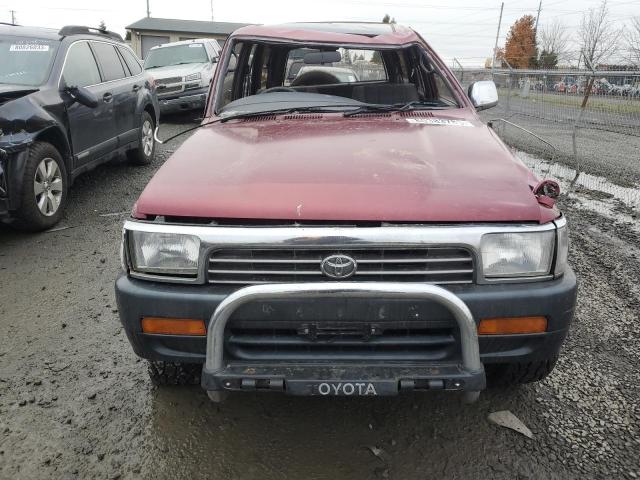 LN1300106408 - 1992 TOYOTA HILUX SURF BURGUNDY photo 5