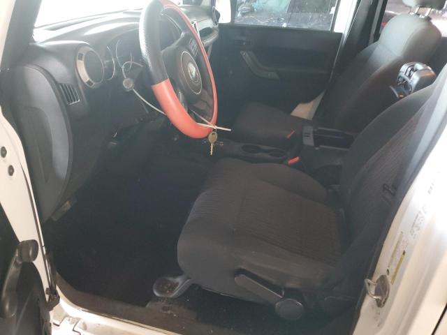 1C4BJWDG7CL181035 - 2012 JEEP WRANGLER U SPORT WHITE photo 7