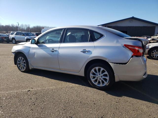 3N1AB7AP6KY378855 - 2019 NISSAN SENTRA S SILVER photo 2