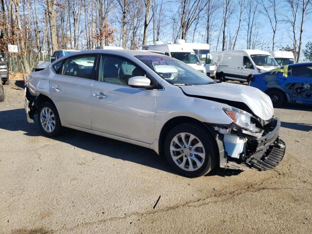 3N1AB7AP6KY378855 - 2019 NISSAN SENTRA S SILVER photo 4