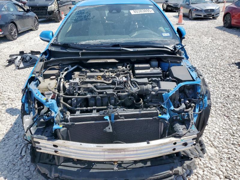 JTNK4RBE1K3008051 - 2019 TOYOTA COROLLA SE Կապույտ լուսանկար 5