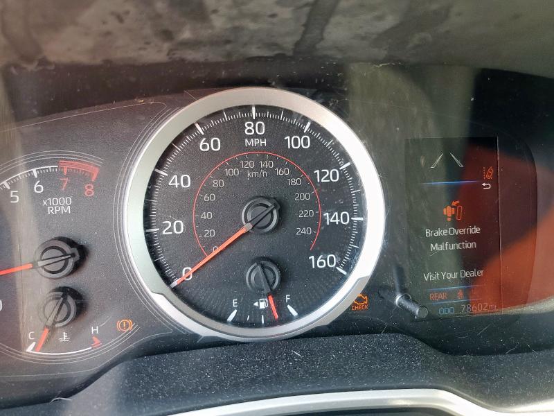 JTNK4RBE1K3008051 - 2019 TOYOTA COROLLA SE Կապույտ լուսանկար 9