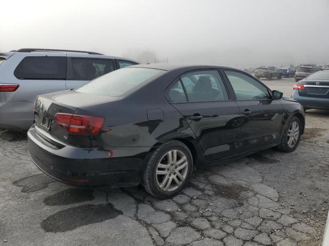 3VW2B7AJ9JM248052 - 2018 VOLKSWAGEN JETTA S BLACK photo 3