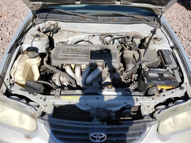 1NXBR12E11Z533591 - 2001 TOYOTA COROLLA CE SILVER photo 11