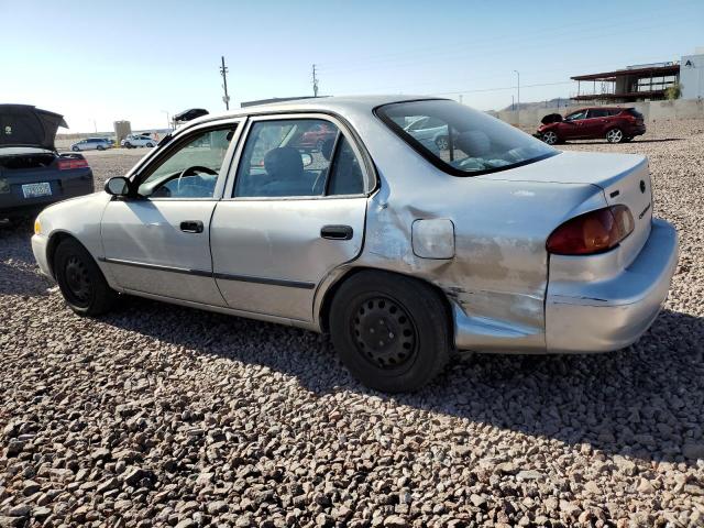 1NXBR12E11Z533591 - 2001 TOYOTA COROLLA CE SILVER photo 2