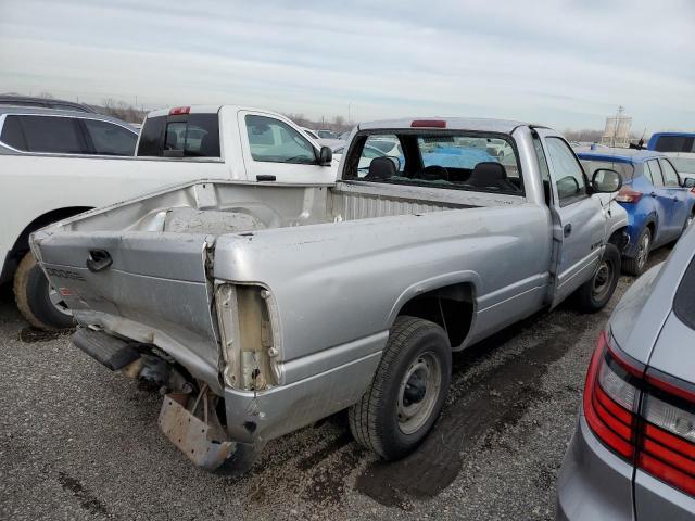 1B7HC16X91S235846 - 2001 DODGE RAM 1500 SILVER photo 3