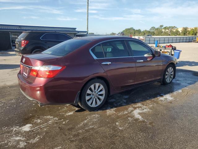 1HGCR2F74DA178238 - 2013 HONDA ACCORD EX BURGUNDY photo 3